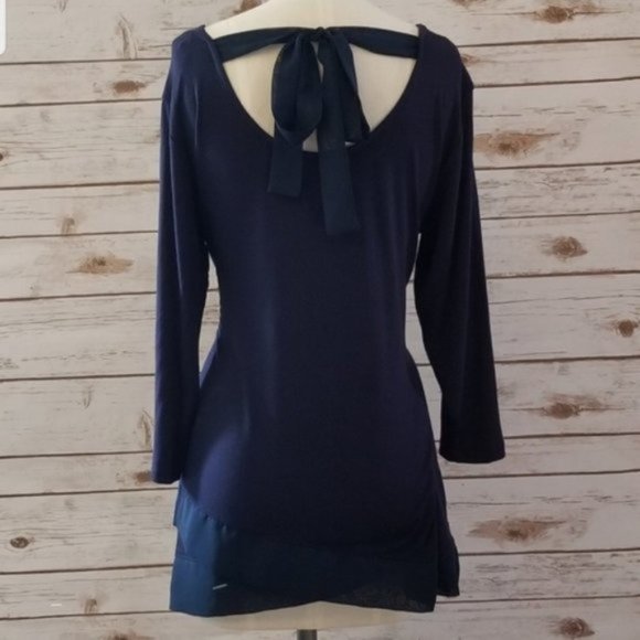 ⬇⬇ Anthropologie Pebble Asymmetri Blouse SMALL - Picture 2 of 6